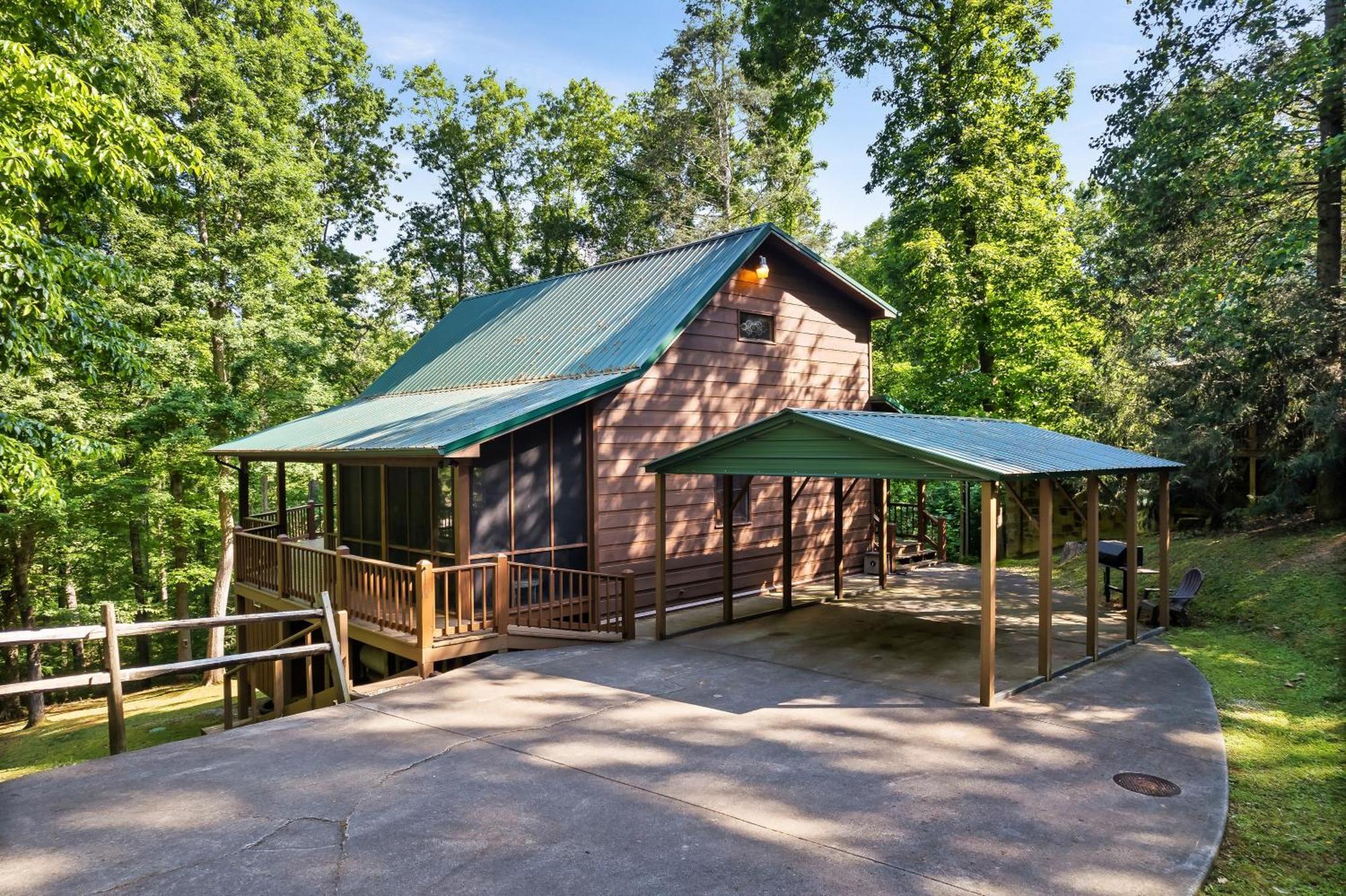 Peaceful Family Cabin With Hot Tub, Game Room, & More! سيفيرفيل المظهر الخارجي الصورة