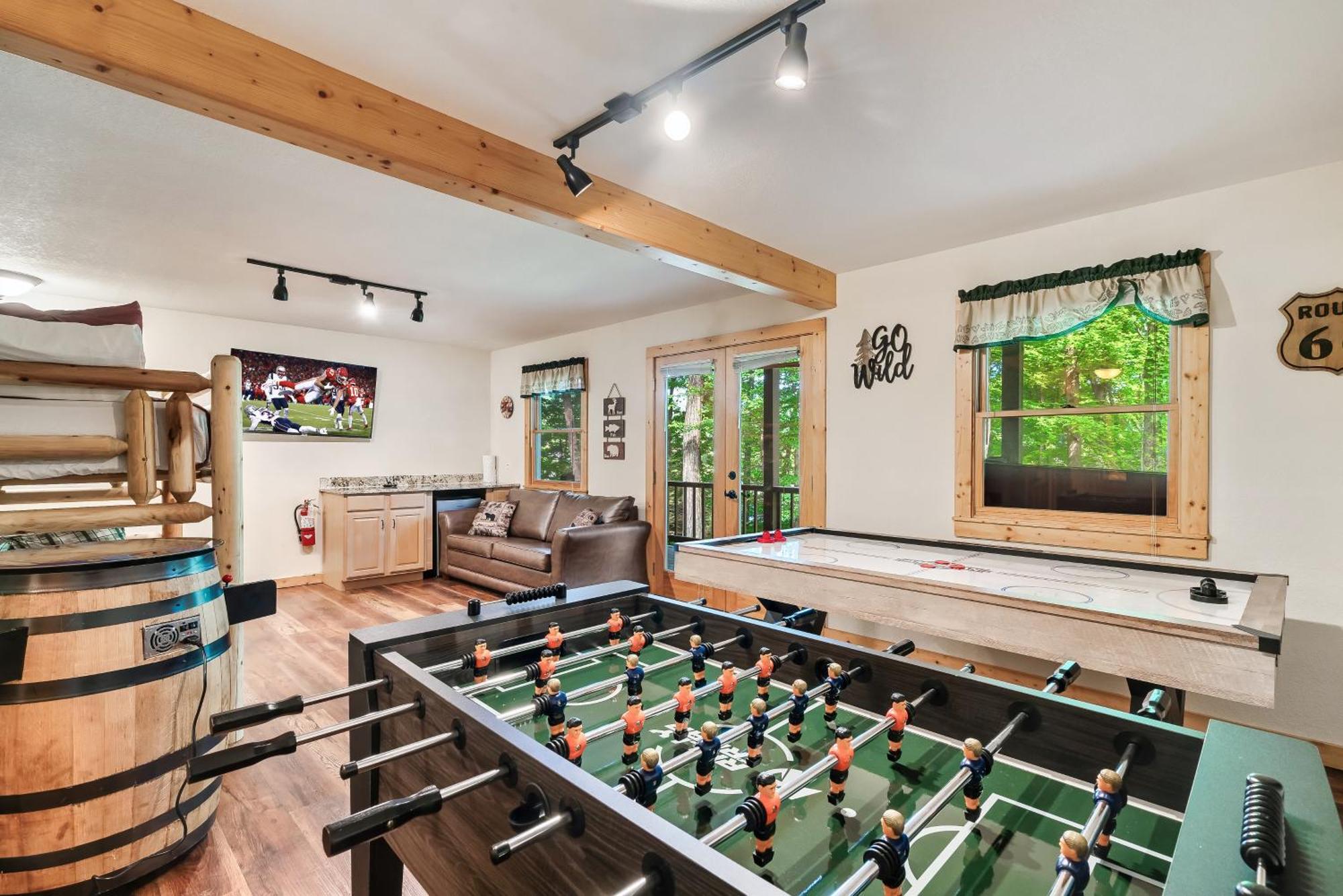 Peaceful Family Cabin With Hot Tub, Game Room, & More! سيفيرفيل المظهر الخارجي الصورة